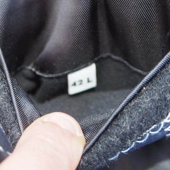 Nino Cerruti Cashmere Wool Blend Vintage 3 Button Overcoat Dark Grey Men's 42L - Picture 6 of 13